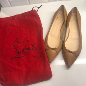 Christian Louboutin ballerina flats.